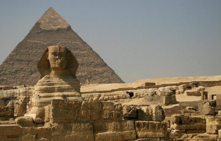 Hurghada: Cairo Day Trip Giza Pyramids, Sphinx and Museum