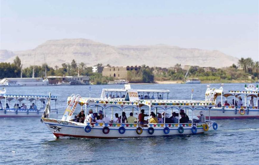 Hurghada: Luxor Dendera Temple Tour by Bus, Nile River Felucca Ride