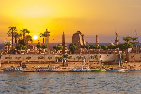 Hurghada: Luxor Dendera Temple Tour by Bus, Nile River Felucca Ride