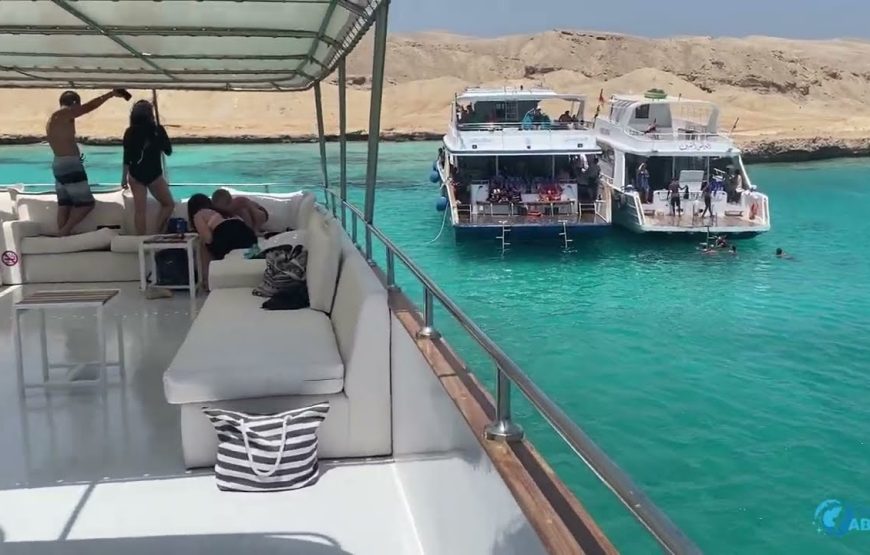 Hurghada: Boat Cruise to Eden Island with Snorkeling and Lunch