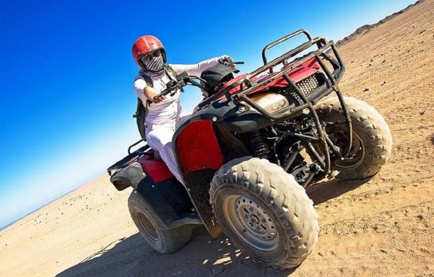 Hurghada: Family Safari, Quad, Camel Ride and Bedouin Village