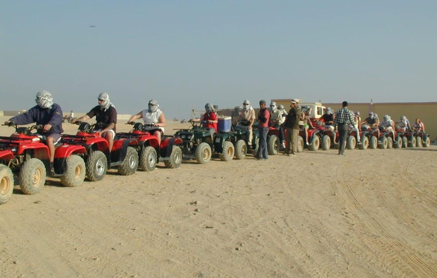 Hurghada: Family Safari, Quad, Camel Ride and Bedouin Village