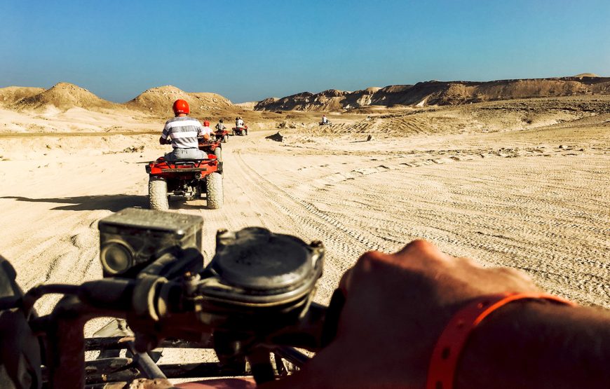 Hurghada: Super Safari Quad, Jeep, Camel, Buggy and BBQ Dinner