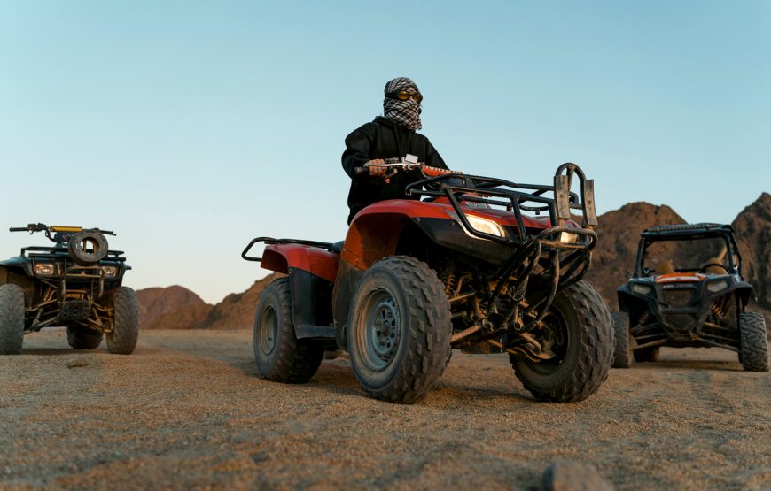 Hurghada: Super Safari Quad, Jeep, Camel, Buggy and BBQ Dinner