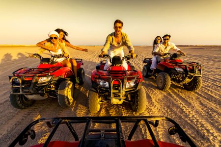 Hurghada: Super Safari Quad, Jeep, Camel, Buggy and BBQ Dinner