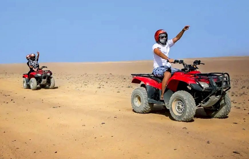 Hurghada: Super Safari Quad, Jeep, Camel, Buggy and BBQ Dinner