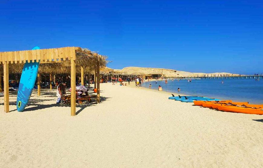 Hurghada: Orange Bay Island Trip with Diving, Snorkeling