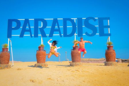 Hurghada: Paradise Island Day Trip Snorkeling and Intro Diving