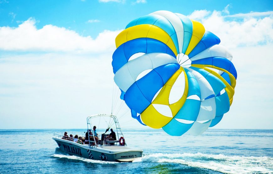 Hurghada: Double Parasailing Adventure on Red Sea