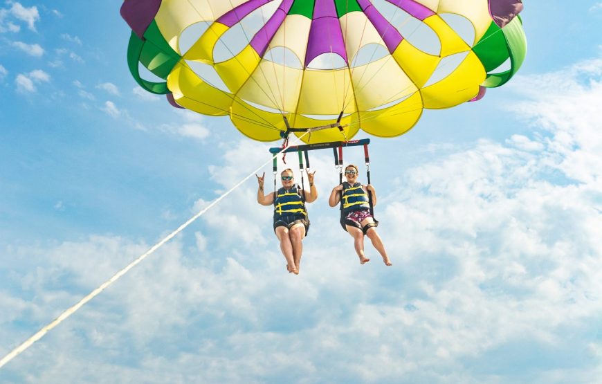 Hurghada: Double Parasailing Adventure on Red Sea