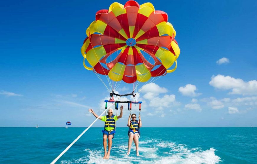 Hurghada: Double Parasailing Adventure on Red Sea