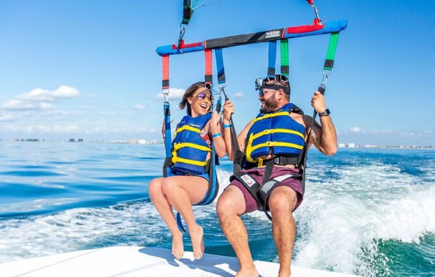 Hurghada: Double Parasailing Adventure on Red Sea