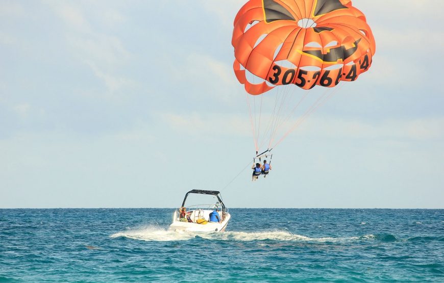 Hurghada: Double Parasailing Adventure on Red Sea