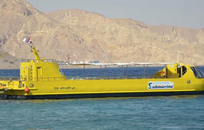 Hurghada: Sea Scope Boat Tour, Snorkeling and Transfer